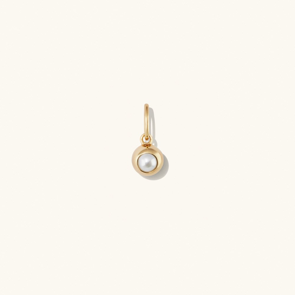 Mejuri Birthstone Sphere Charm - 14k Yellow Gold Canada Store